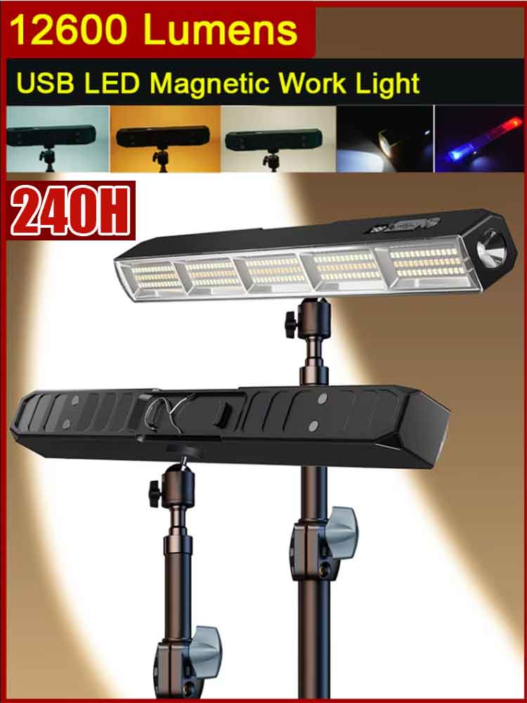Power Bank - High Power Magnetic LED Light Bar