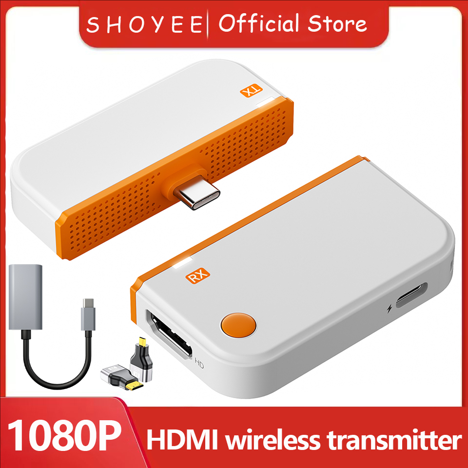 Hdmi Adapter - 50M Type C HDMI-Compatible Wireless Video