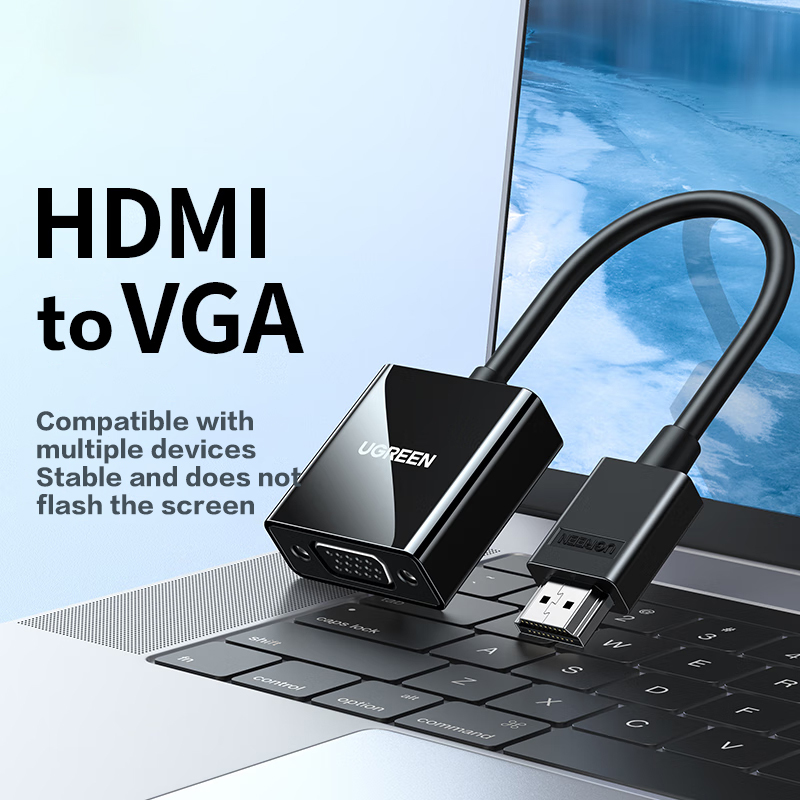 Hdmi Adapter - Ugreen CM270 HD-MI to VGA Adapter