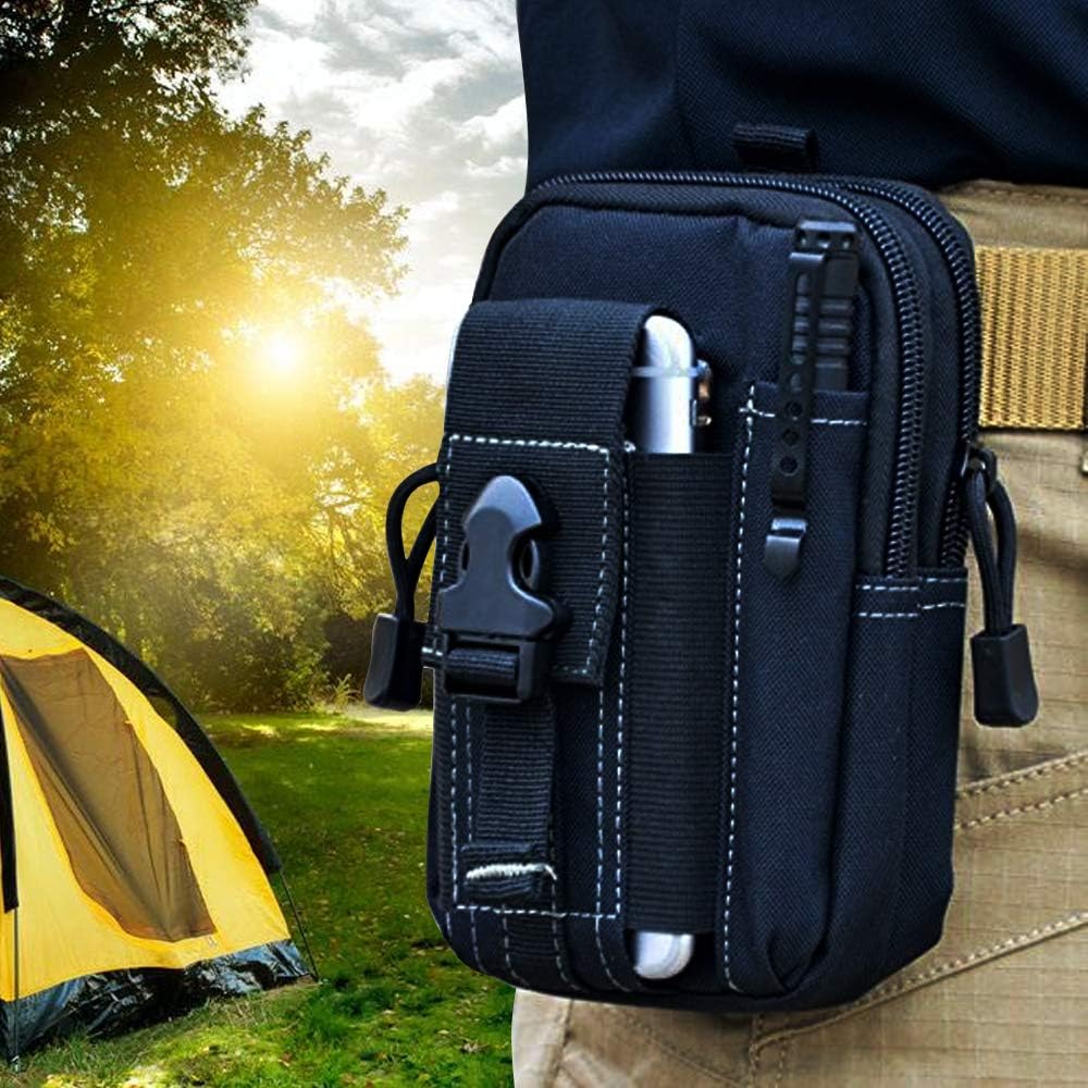 Tactical Molle Belt Pouch Mili - Phone Holder ulasan dan harga