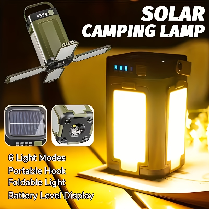 Solar Outdoor Portable Camping - Power Bank ulasan dan harga