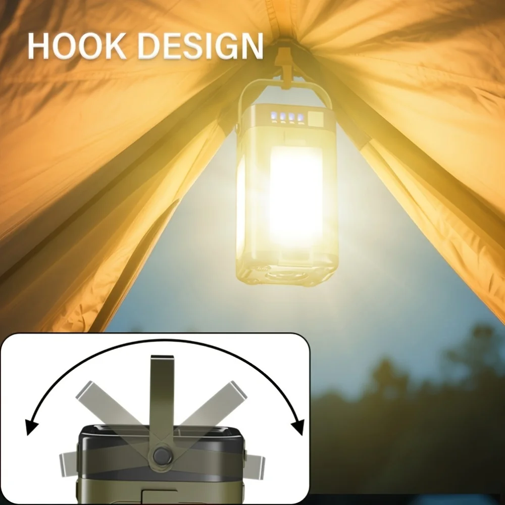 Solar Outdoor Portable Camping - Power Bank ulasan dan harga