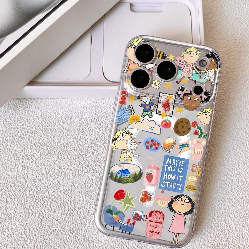 Cartoon C-Charlie And Lola Pho - Usb Charger ulasan dan harga