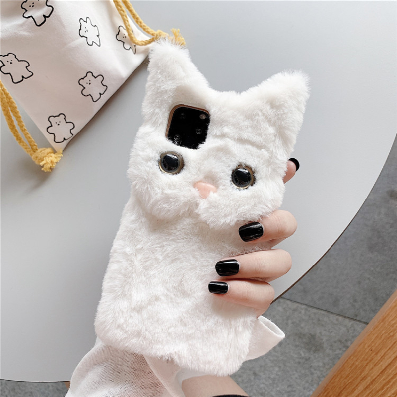 3D Cute Cartoon Cat Furry Plus - Usb Charger ulasan dan harga