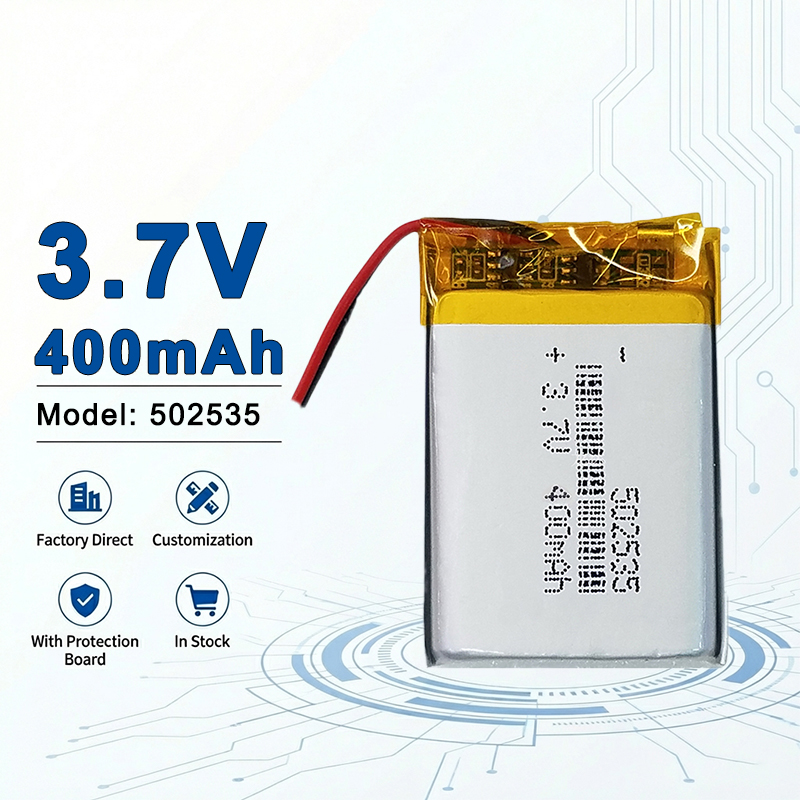 502535 3.7V 400mAh Lipo Batter - Electronics And Gadgets Ce ulasan dan harga