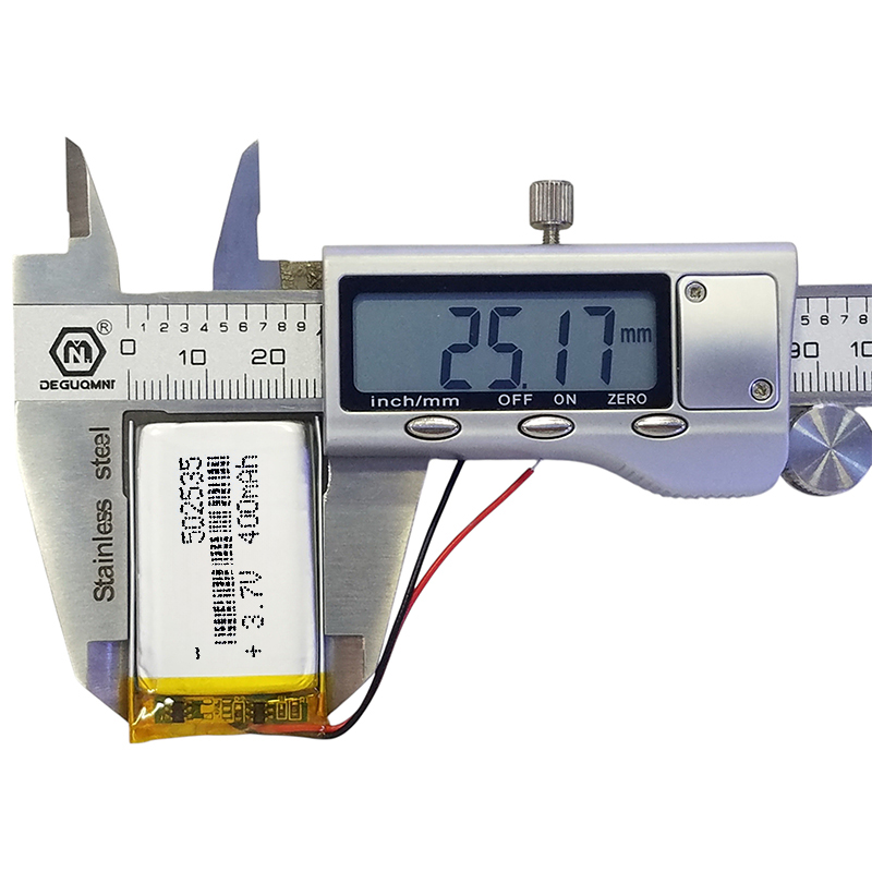 502535 3.7V 400mAh Lipo Batter - Electronics And Gadgets Ce ulasan dan harga