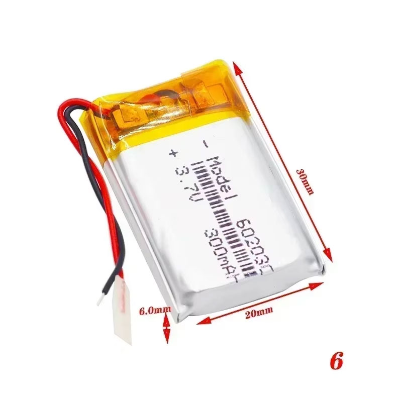 3.7V 300mAh 602030 Lithium Bat - Smart Watch ulasan dan harga