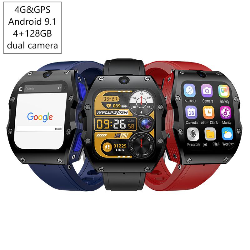 4G Android Smartwatch 4+128GB  - Smart Watch ulasan dan harga