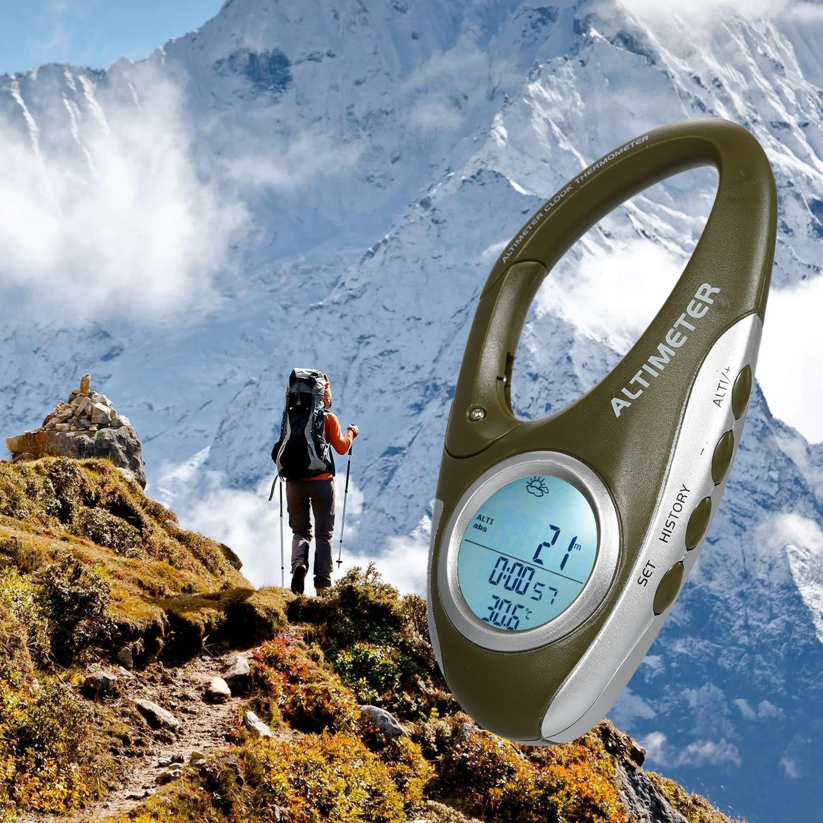 Electronic Altimeter Carabiner - Electronics And Gadgets Ce ulasan dan harga