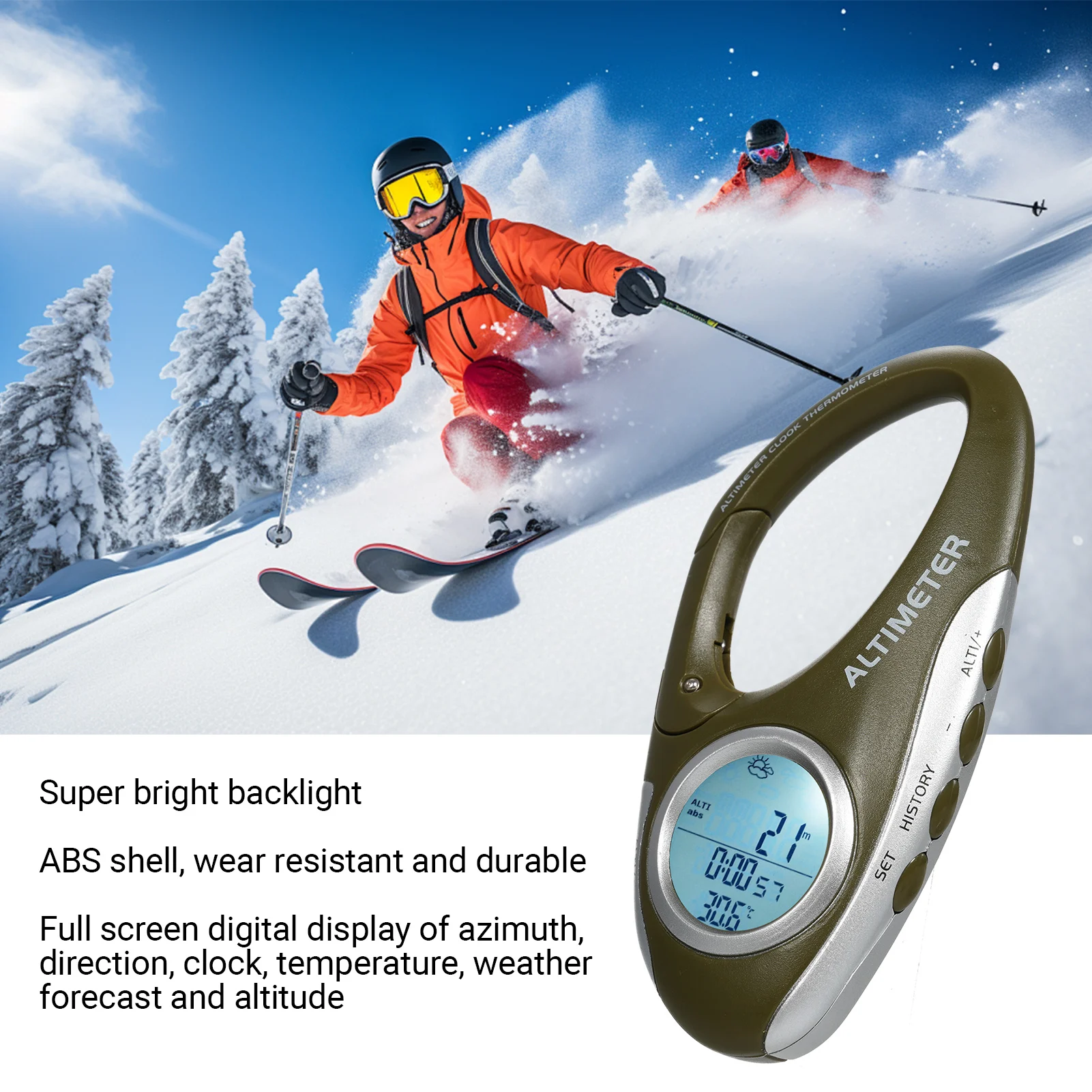 Electronic Altimeter Carabiner - Electronics And Gadgets Ce ulasan dan harga