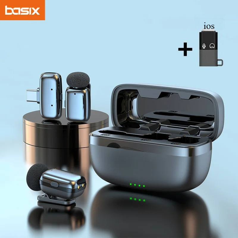Wireless Lavalier Microphone S - Wireless Charger ulasan dan harga