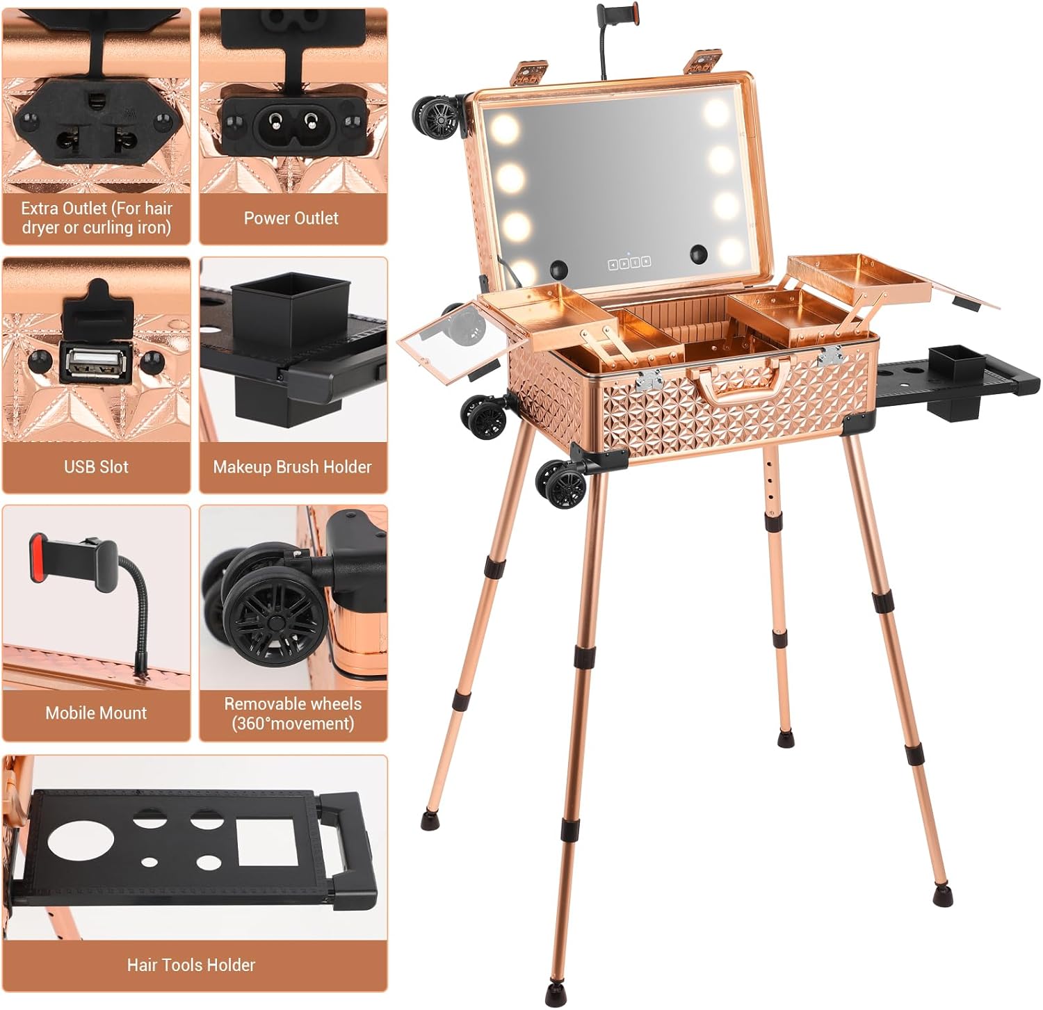 Mirror and Bluetooth Speaker P - Bluetooth Speaker ulasan dan harga