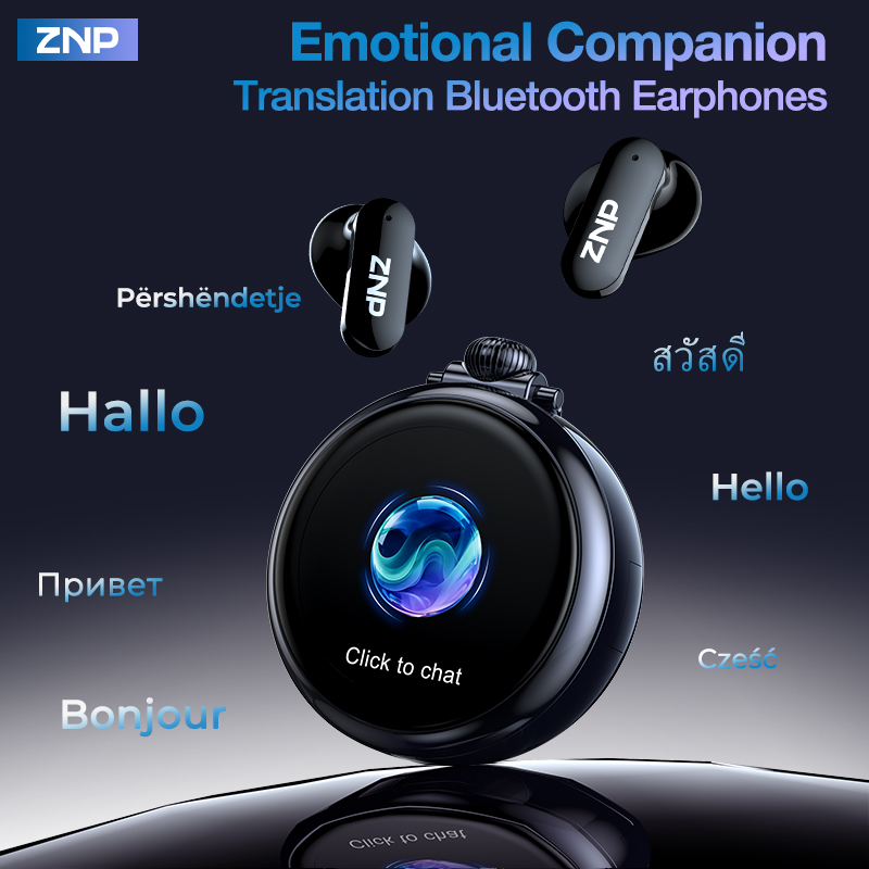 2026 Latest ZNP Wireless AI Tr - Headphones Wireless ulasan dan harga
