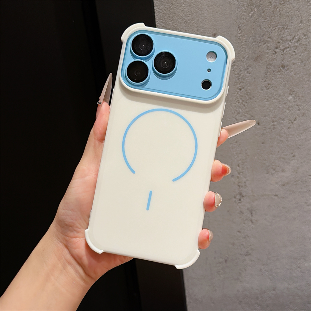 Contrast Color Armor Phone Cas - Wireless Charger ulasan dan harga