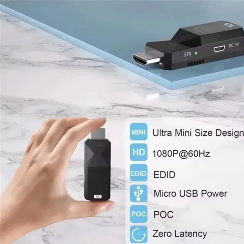50M 1080P 60Hz HDMI-Compatible - Hdmi Adapter ulasan dan harga