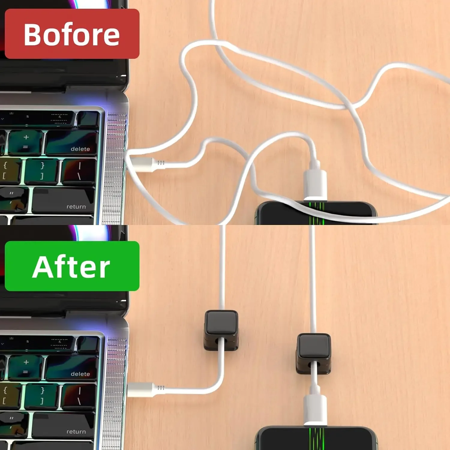Mini Cable Organizer Holder Ma - Cable Organizer ulasan dan harga