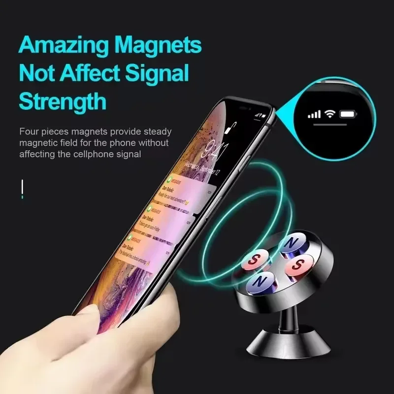 Magnetic Car Phone Holder Magn - Usb Charger ulasan dan harga