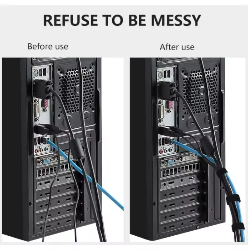 1/5M Cable Manager Data Cable  - Cable Organizer ulasan dan harga
