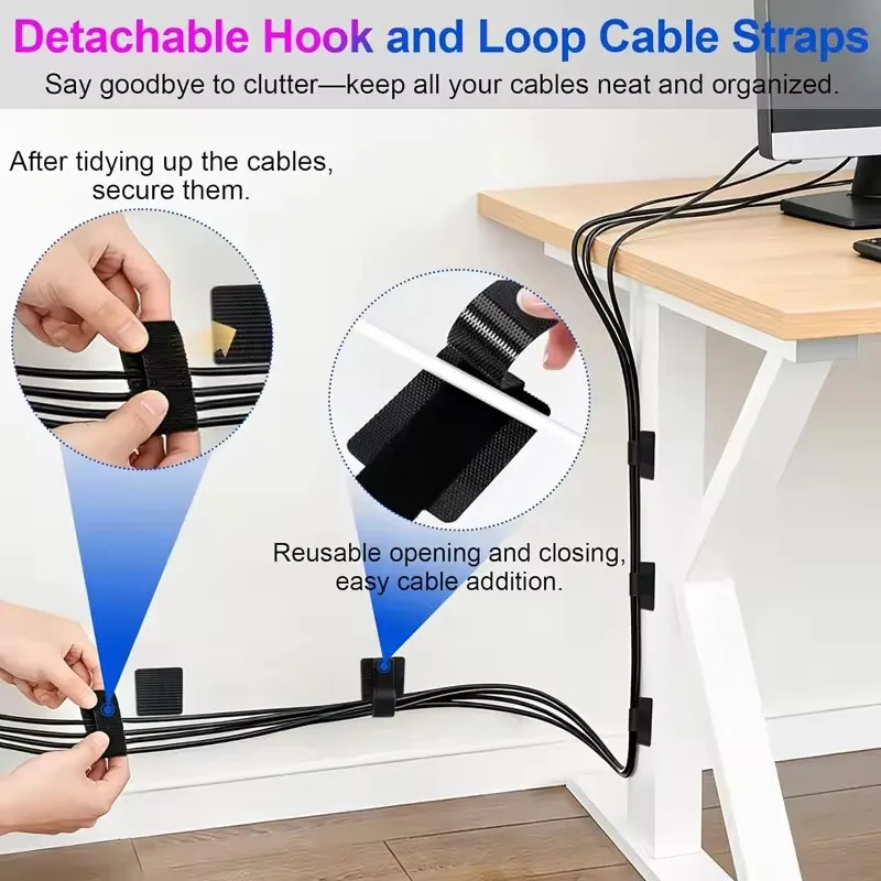 4-40 Sets Cable Management Und - Cable Organizer ulasan dan harga