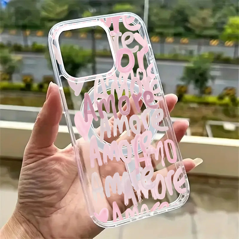 Amore-Love Romantic Pink Lette - Wireless Charger ulasan dan harga