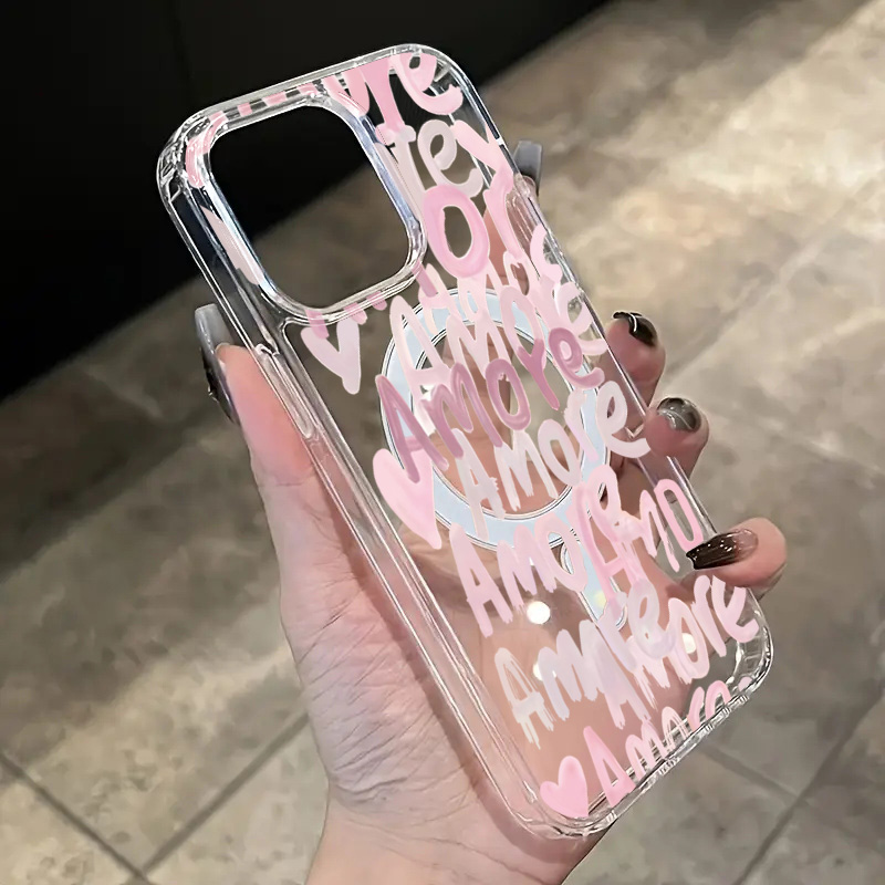 Amore-Love Romantic Pink Lette - Wireless Charger ulasan dan harga