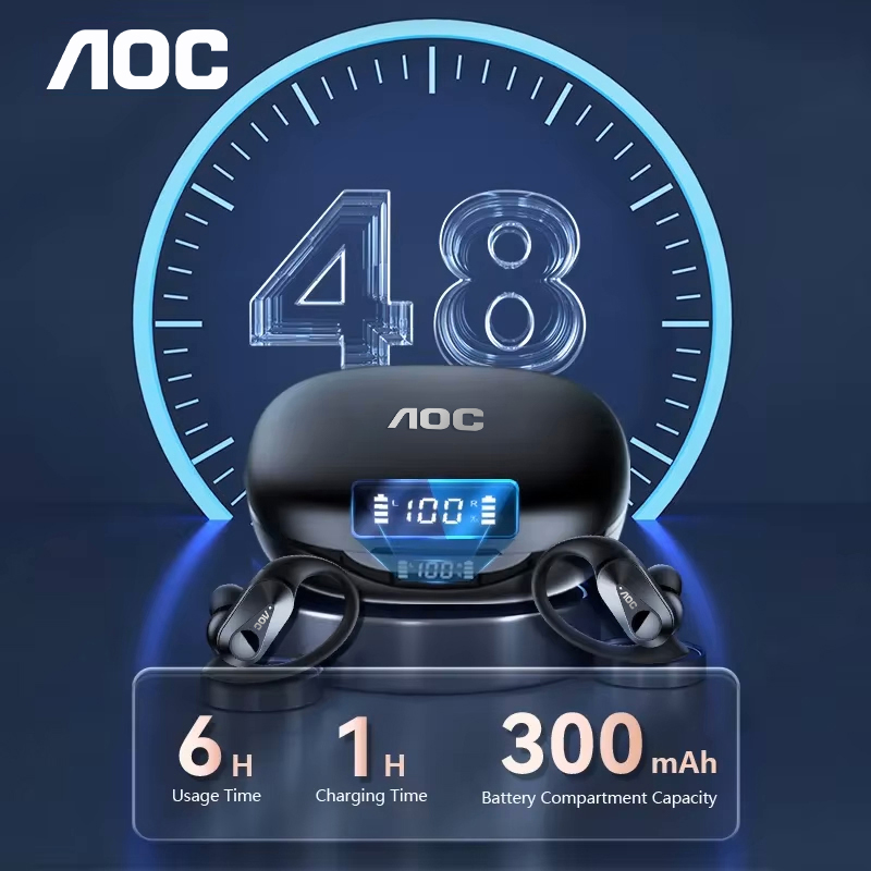 Choice AOC Sports Headset Wire - Headphones Wireless ulasan dan harga
