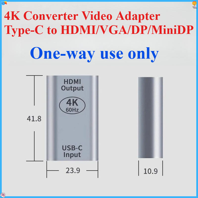 4K Converter Video Adapter Typ - Electronics And Gadgets Ce ulasan dan harga