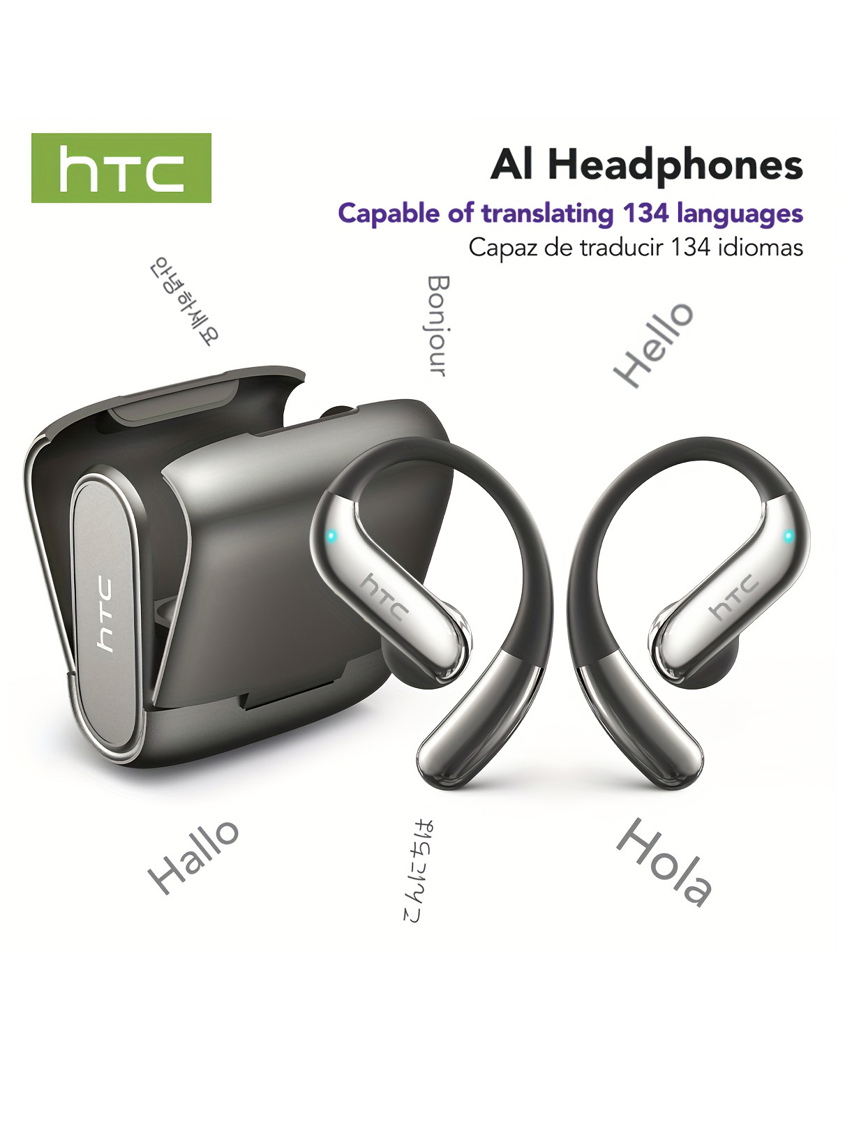 Open-ear Bluetooth Headphones  - Wireless Charger ulasan dan harga