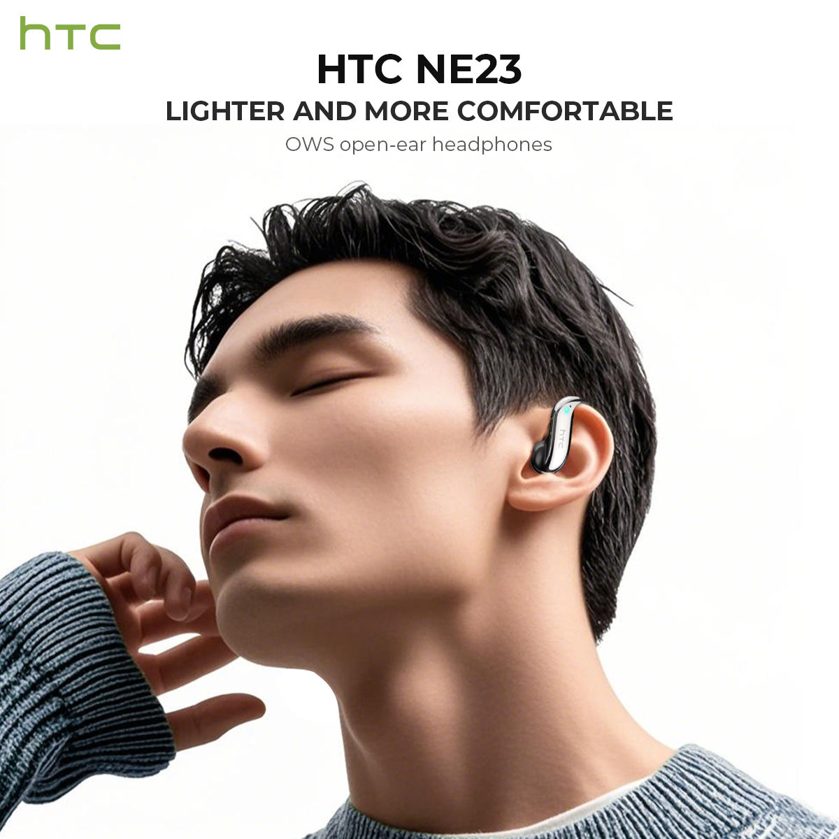 Open-ear Bluetooth Headphones  - Wireless Charger ulasan dan harga
