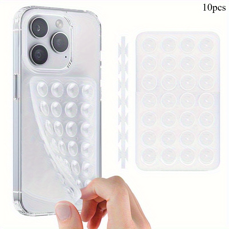 10Pcs Double-Sided Silicone Su - Phone Holder ulasan dan harga