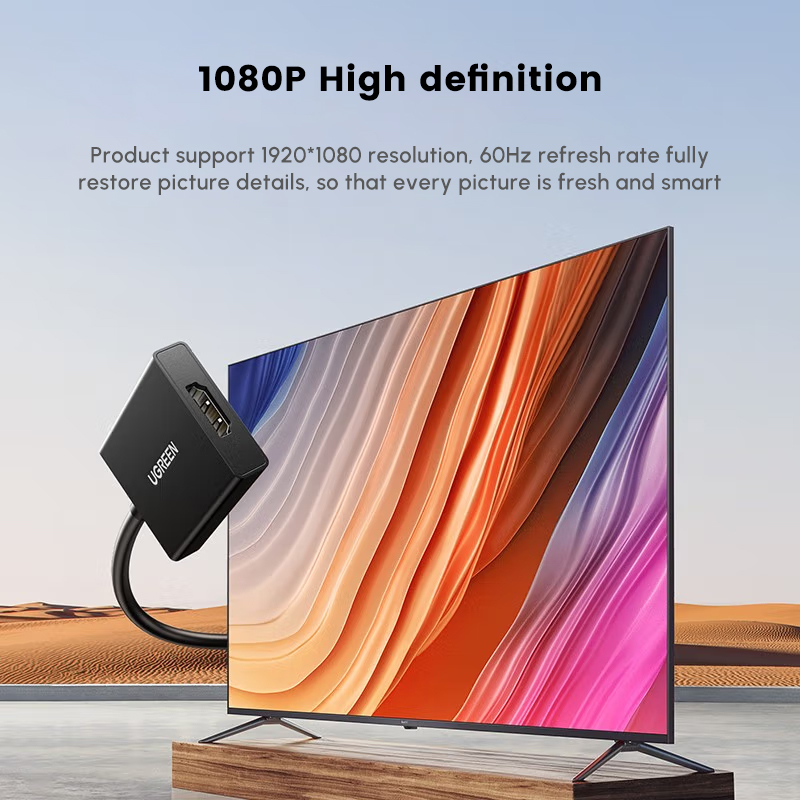 UGREEN HD-MI to VGA Adapter Co - Hdmi Adapter ulasan dan harga