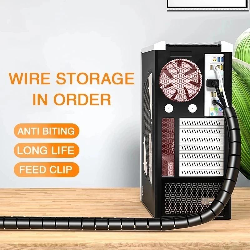 2M Long Cable Management Compu - Cable Organizer ulasan dan harga