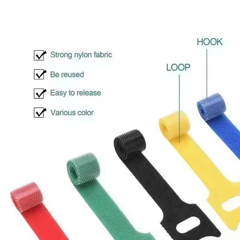 10/30/50Pcs Reusable Hook And  - Cable Organizer ulasan dan harga
