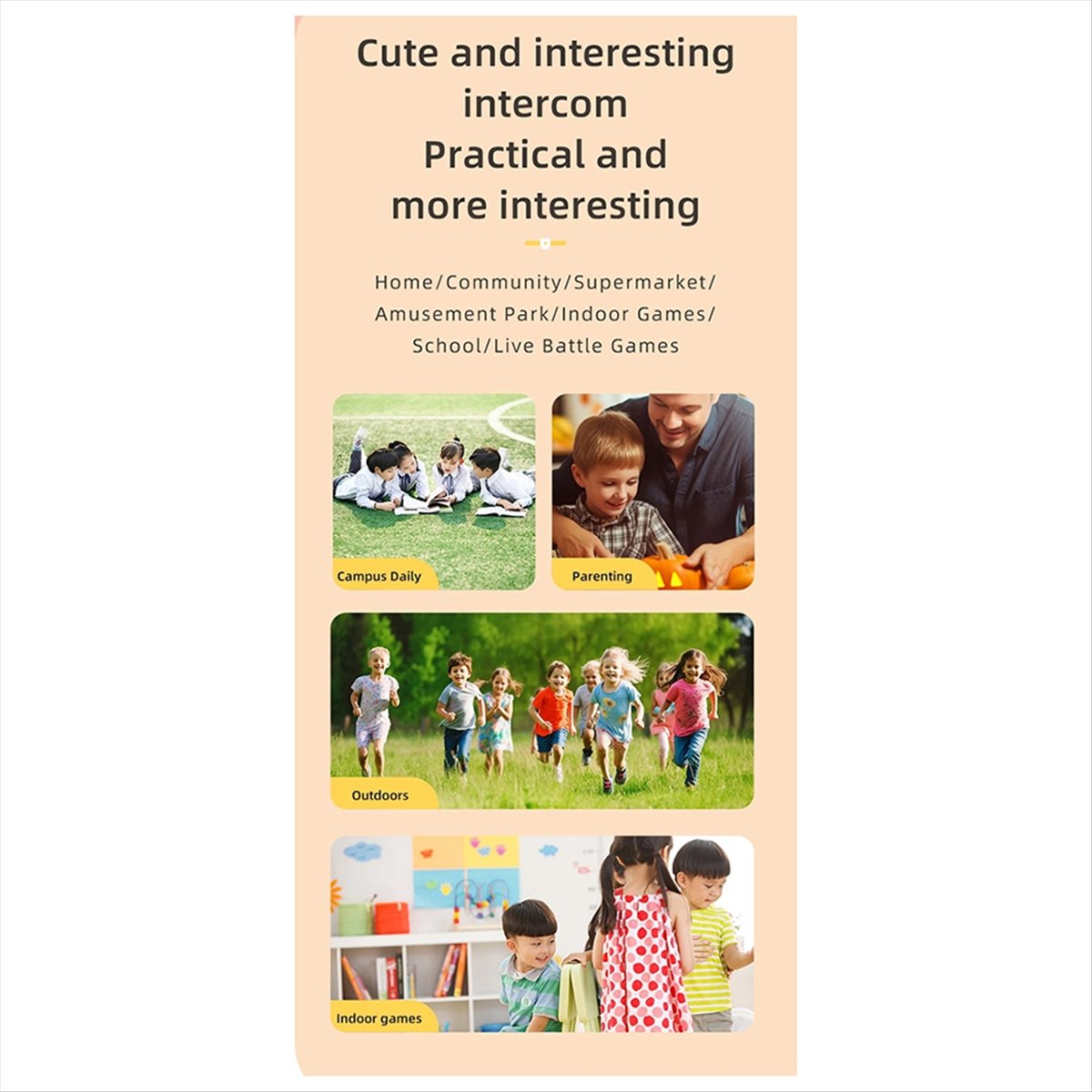 A77K Kids Walkie Talkie GT-168 - Electronics Gadgets For Gift ulasan dan harga