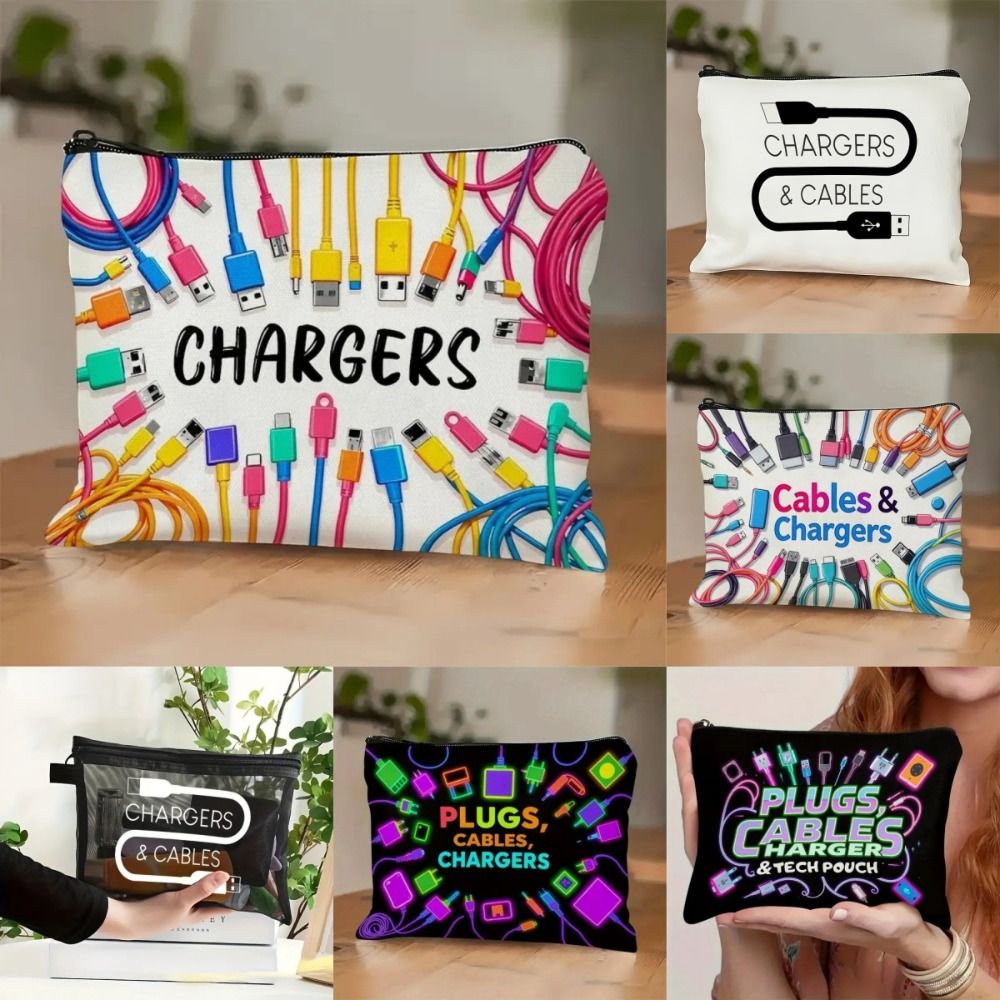 New Canvas Charger Storage Pou - Cable Organizer ulasan dan harga