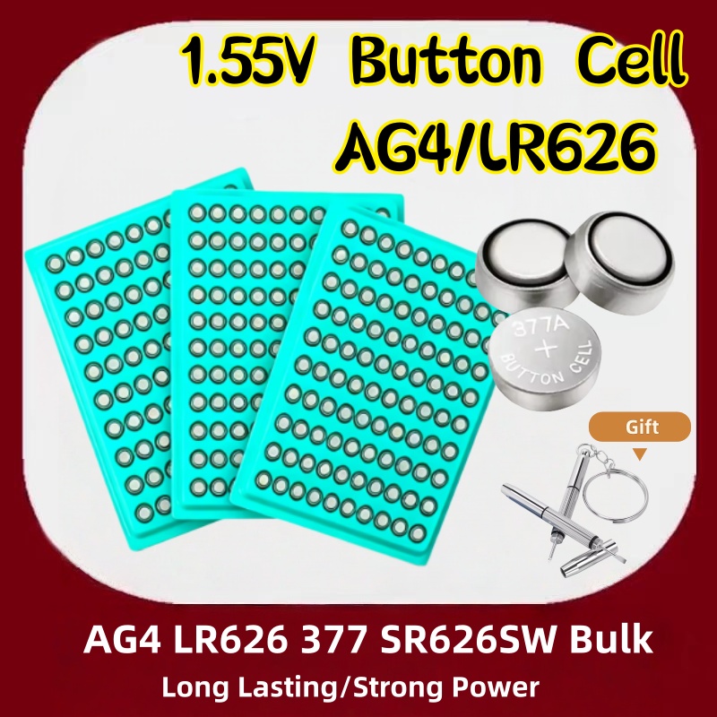 100-500pcs High Capacity LR626 - Electronics And Gadgets Ce ulasan dan harga