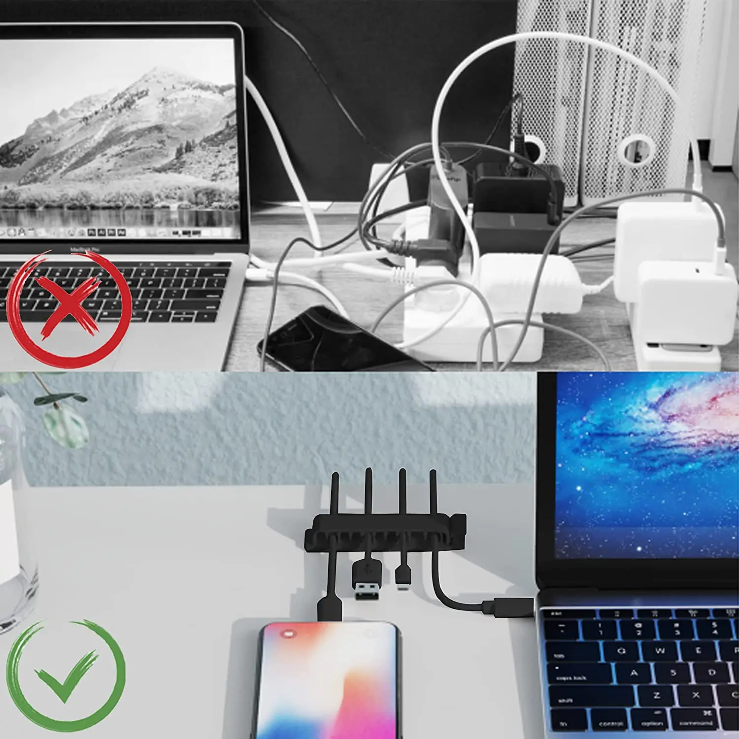 Cable Organizer Cord Managemen - Cable Organizer ulasan dan harga