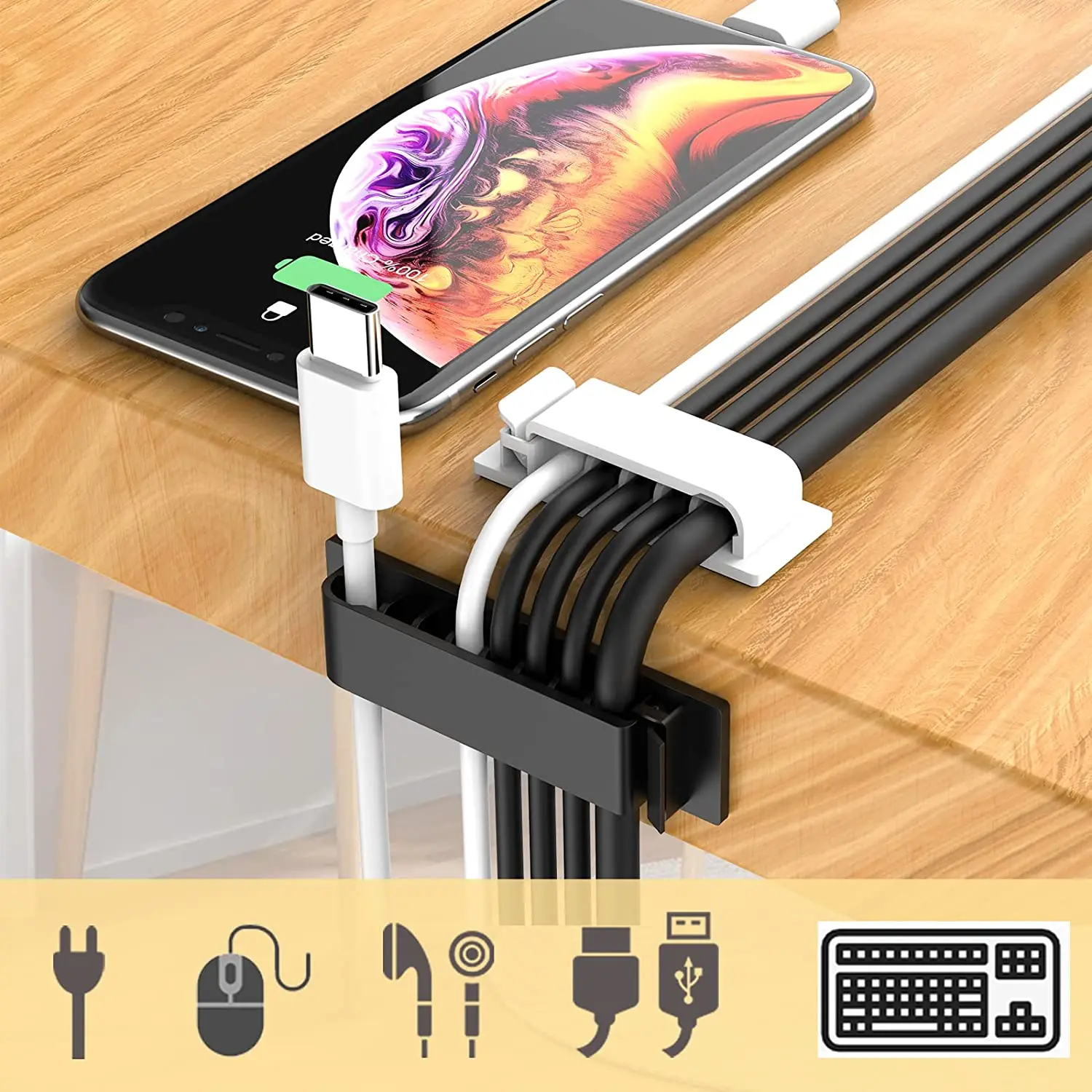 Cable Organizer Cord Managemen - Cable Organizer ulasan dan harga