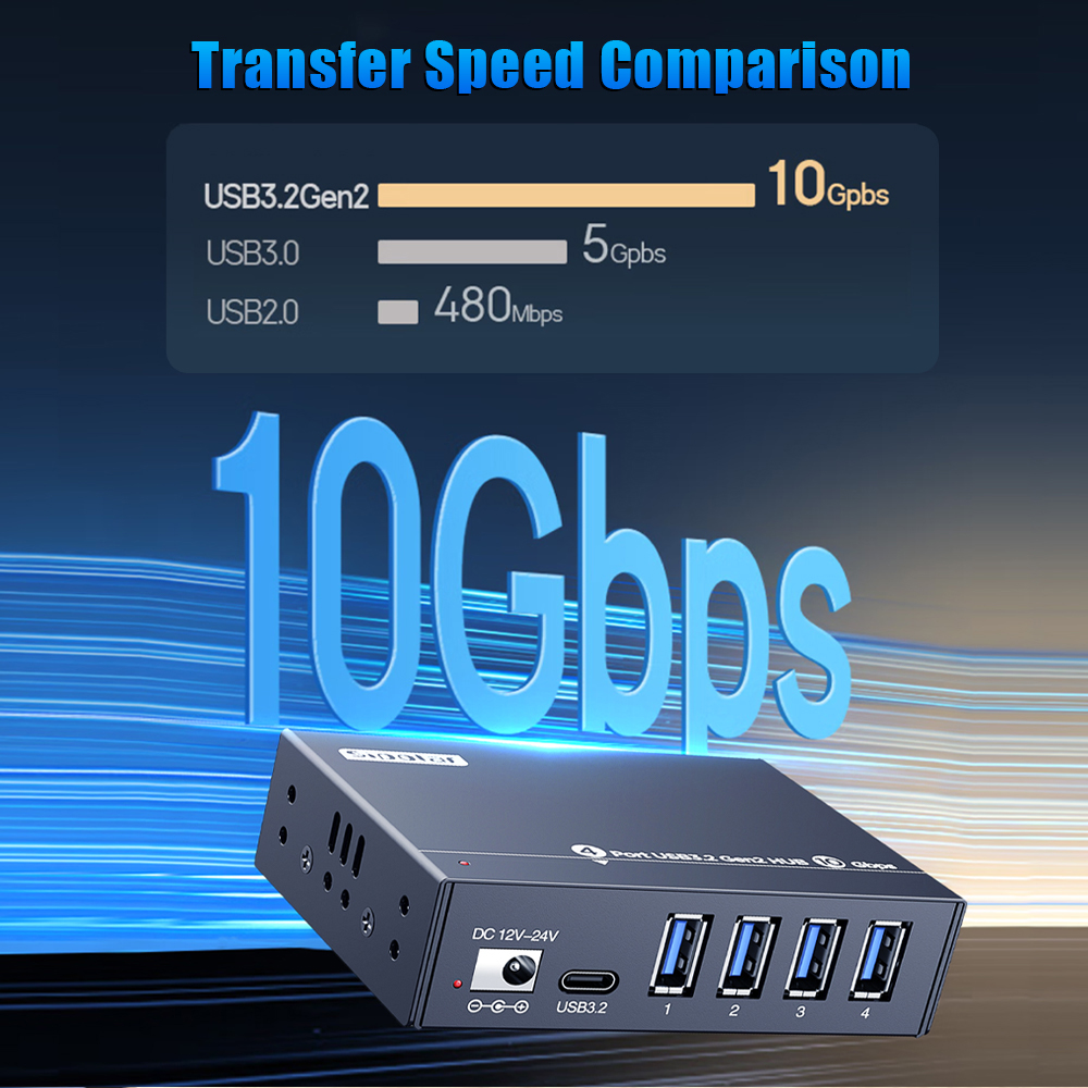 A-4U32M1 4 Port USB 3.0 Hub 10 - Usb Hub ulasan dan harga