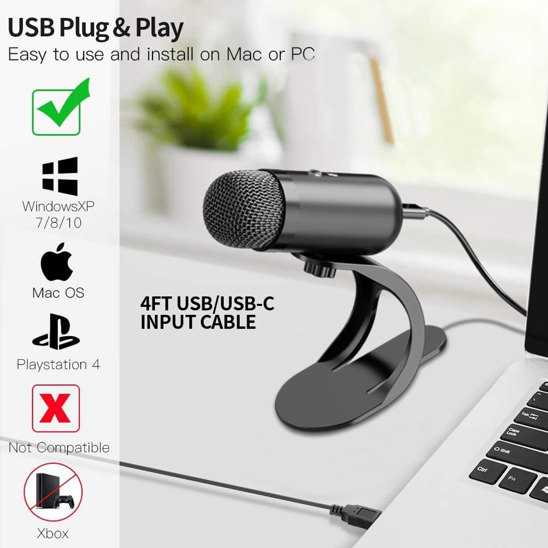 Professional USB Microphone Co - Usb Hub ulasan dan harga