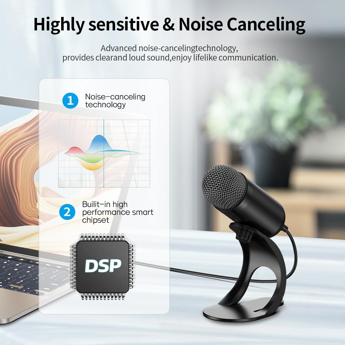 Professional USB Microphone Co - Usb Hub ulasan dan harga
