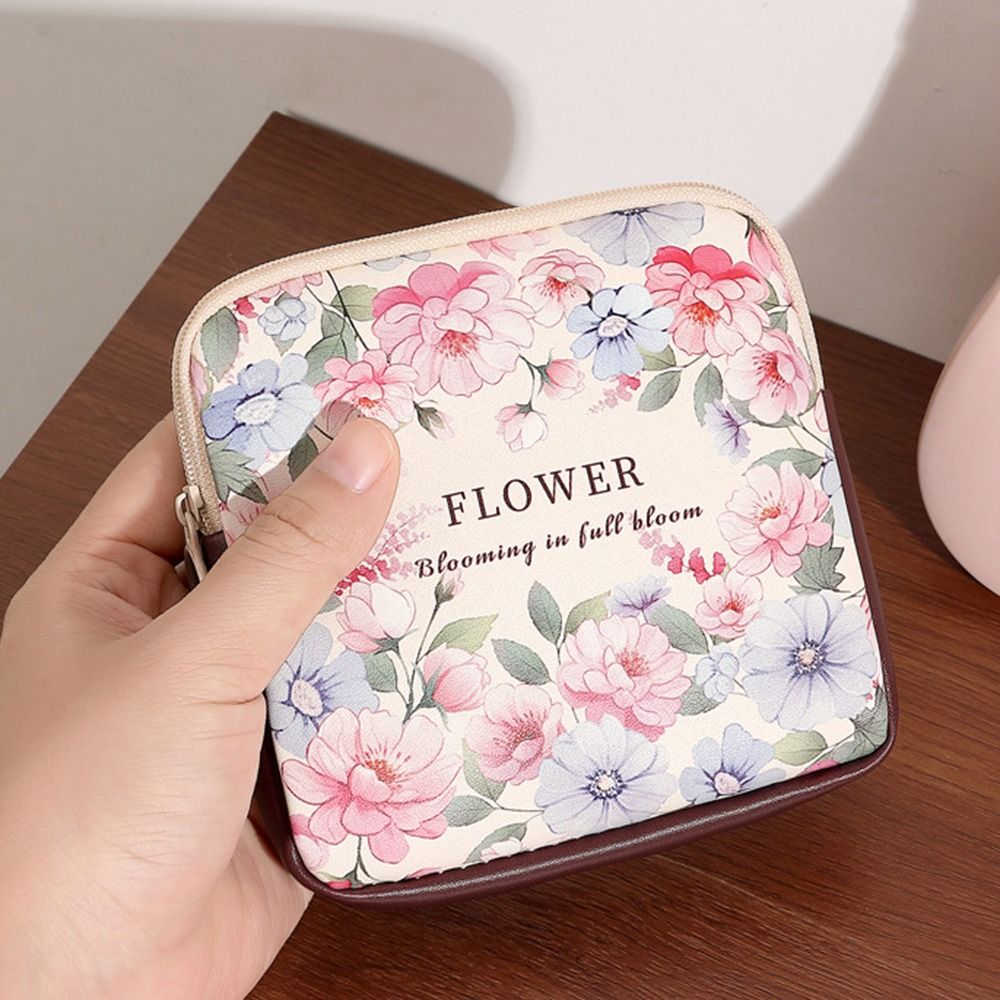 New PVC Sanitary Pads Bag Larg - Cable Organizer ulasan dan harga
