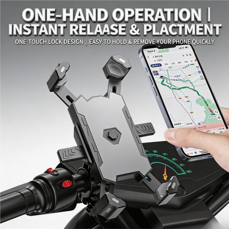 Motorcycle Rider Phone Mount A - Phone Holder ulasan dan harga