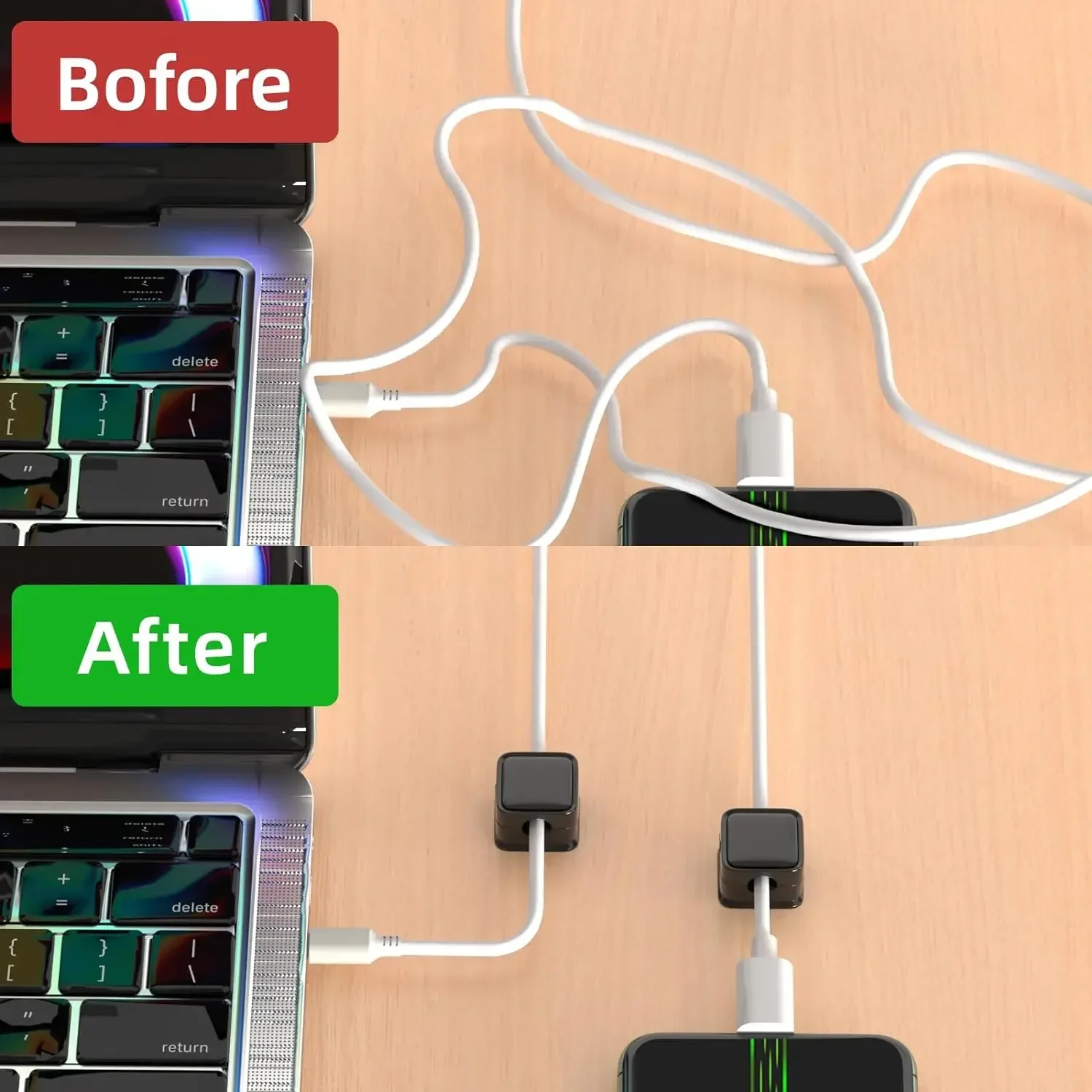 Mini Cable Organizer Holder Ma - Cable Organizer ulasan dan harga