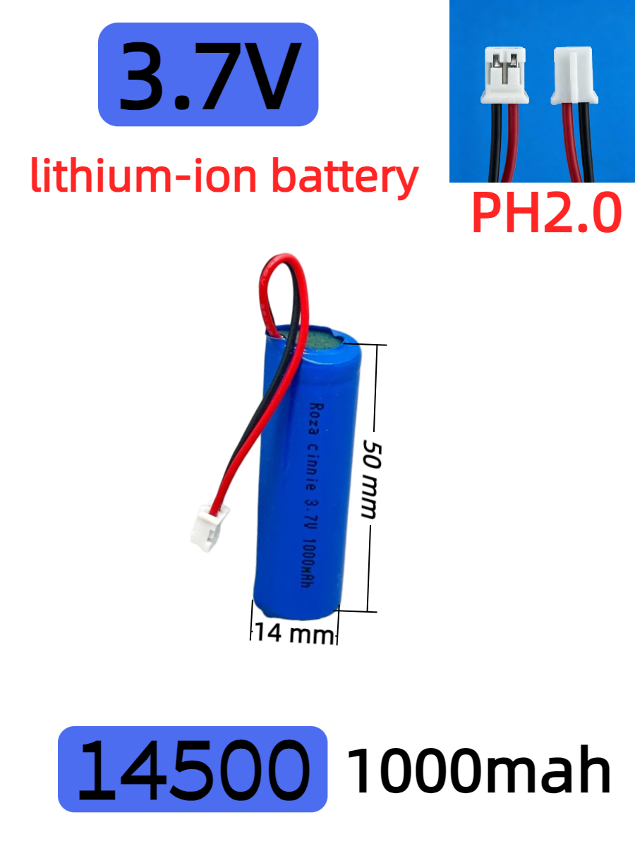 14500 1000mAh 3.7V Rechargeabl - Electronics And Gadgets Ce ulasan dan harga